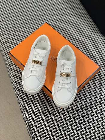 Hermes Day sneakers white