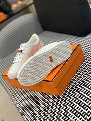 Hermes Day sneakers white - 4