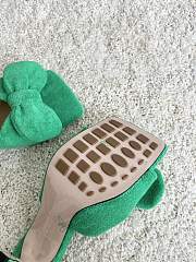 Bottega Veneta Green Towel mules - 650025V11807177 - 2