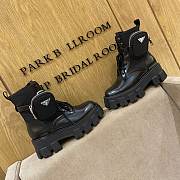 Prada Monolith leather and nylon fabric boots - 01 - 4