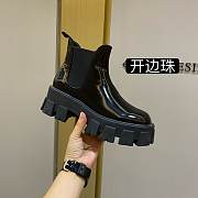 Prada Monolith brushed leather Chelsea boots - 6