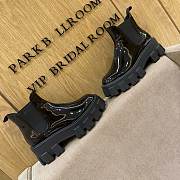 Prada Monolith brushed leather Chelsea boots - 2