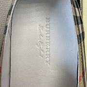 Burberry Logo Print Vintage Check Cotton Sneakers 02 - 6