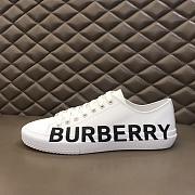 Burberry Logo Print Vintage Check Cotton Sneakers 11 - 4