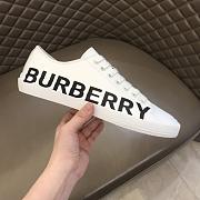 Burberry Logo Print Vintage Check Cotton Sneakers 11 - 3