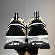 Burberry Mesh and Nubuck Union Sneakers 06 - 5