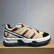 Burberry Mesh and Nubuck Union Sneakers 06 - 4