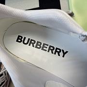 Burberry Logo Print Vintage Check Cotton Sneakers 18 - 4