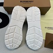 Burberry Logo Print Vintage Check Cotton Sneakers 19 - 3