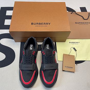 Burberry Logo Print Vintage Check Cotton Sneakers 20