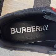 Burberry Logo Print Vintage Check Cotton Sneakers 20 - 6