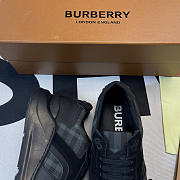 Burberry Logo Print Vintage Check Cotton Sneakers 21 - 3