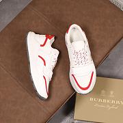 Burberry Logo Print Vintage Check Cotton Sneakers 22 - 2