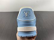 Louis Vuitton LV Trainer Sneaker light blue - 2