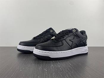 A BATHING APE Bapesta Sneaker Shoes Low Black 