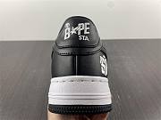 A BATHING APE Bapesta Sneaker Shoes Low Black  - 4