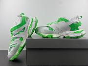 Balenciaga Track Sneaker - White & Fluo Green - 4