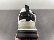 	 Chanel Women Sneakers in Velvet Calfskin & Mixed Fibers 1 cm Heel-White - 2