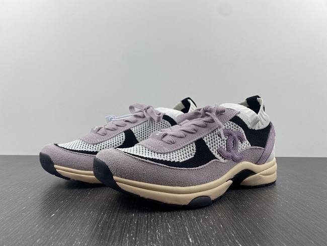Chanel Purple Sneaker - 1