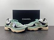 	 Chanel Green Sneaker - 3