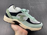 	 Chanel Green Sneaker - 6