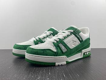 Louis Vuitton Trainer Sneaker Green 1A9JHZ