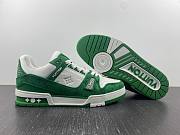 Louis Vuitton Trainer Sneaker Green 1A9JHZ - 4