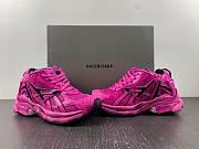 Balenciaga Runner Sneaker In Dark Pink 677402W3RB25510 - 5