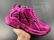 Balenciaga Runner Sneaker In Dark Pink 677402W3RB25510 - 6