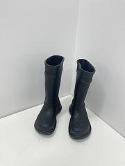 Balenciaga Crocs Boot In Black - 4