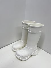 	 Balenciaga  Crocs Boot In White - 1