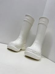	 Balenciaga  Crocs Boot In White - 6