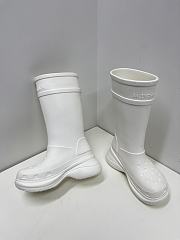 	 Balenciaga  Crocs Boot In White - 5