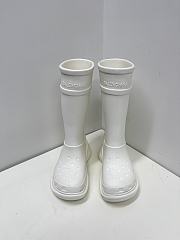 	 Balenciaga  Crocs Boot In White - 3