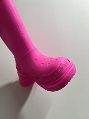 	 Balenciaga Crocs Boot In Pink - 6
