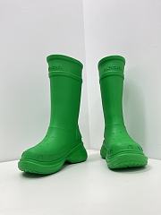 	 Balenciaga Crocs Boot In Green - 5