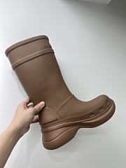 	 Balenciaga Crocs Boot In Brown - 4