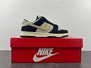 Nike Dunk Low Navy Suede  - 4