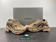 Balenciaga Runner Sneaker In Brown - 3