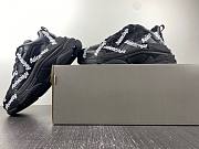 Balenciaga Triple S Sneaker 'Allover Logo Black' 536737-W2FA1-1090 - 3