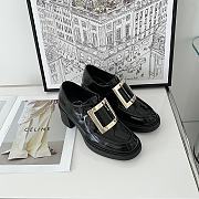 Viv' Rangers Metal Buckle Loafers in Patent Leather - 2