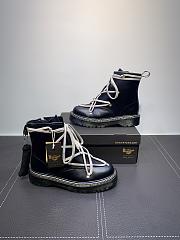  Rick Owens x Dr Martens 1460 Bex Leather Lace Up Boots - 1