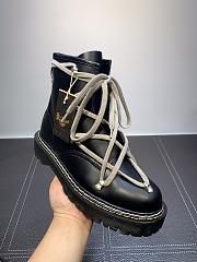  Rick Owens x Dr Martens 1460 Bex Leather Lace Up Boots - 4