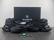 Balmain Leather Unicorn Low-Top Sneakers - 2