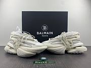 Balmain Neoprene And Leather Unicorn Low-Top Sneakers - 2