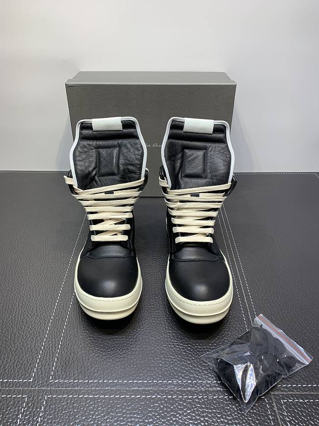 Rick Owens Geobasket Leather Shoes SS22 - 1