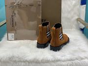 Burberry Vintage Check Detail Suede Chelsea Boots 01 - 2