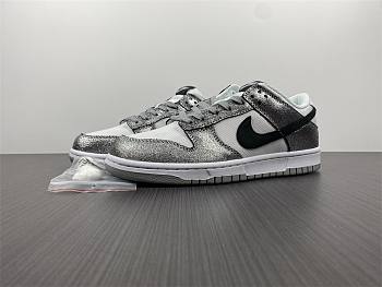 Nike Dunk Low Features Silver Cracked DO5882-001