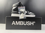 Nike Dunk High Ambush Black White CU7544-001  - 4