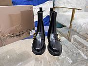 Burberry Monogram Motif Leather Chelsea Boots - 2